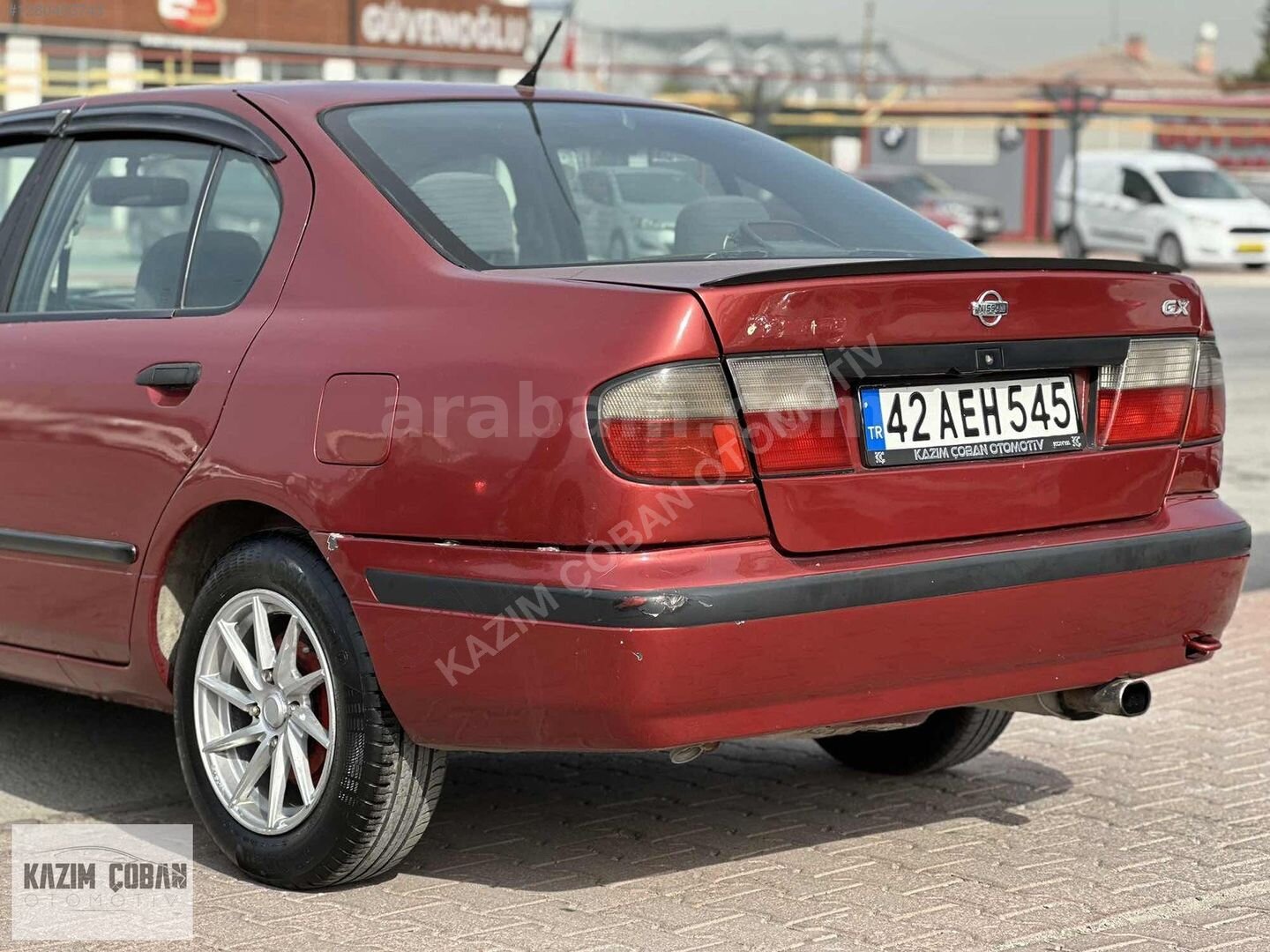 Galeriden Nissan Primera 1.6 GX 1998 Model Konya 390.000 km Kırmızı 4
