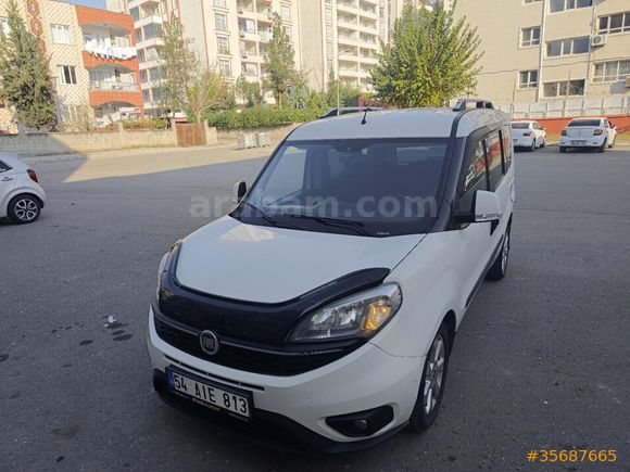 Sahibinden Fiat Doblo Combi 1.6 Multijet Safeline 2015 Model  280.000 km Beyaz