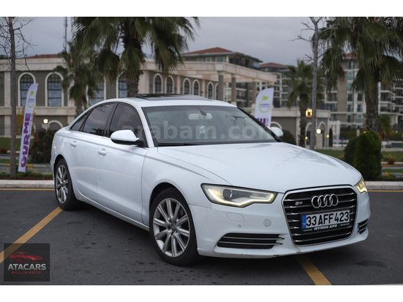 ATACARS AUDİ A6 2.0TDİ LİMOUSİNE/HAFIZA/3KOL/BEJ 1.200.000 KREDİ