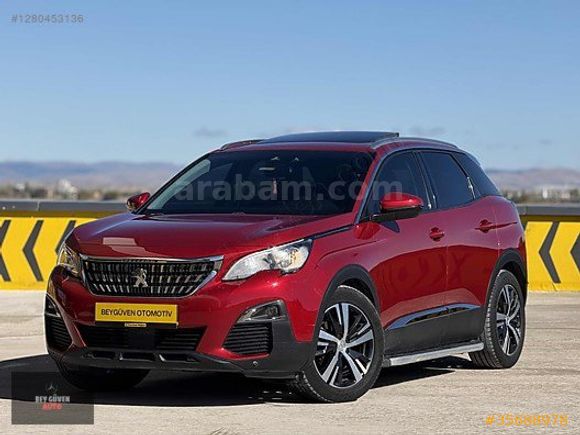 BEY GÜVEN AUTO'DAN HATASIZZ BOYASIZ PEUGEOT 3008 ALLURE K.ŞARJ