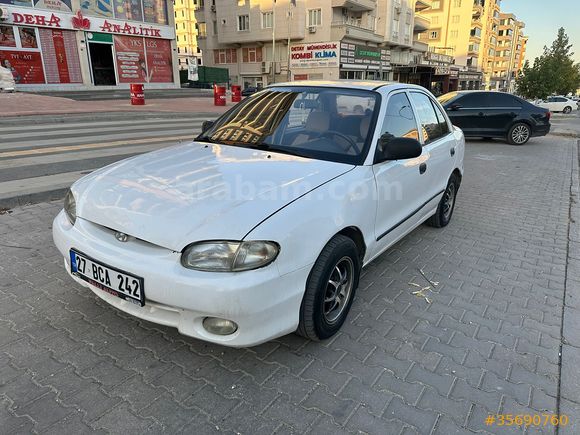 Sahibinden Temiz Hyundai Accent 1.3 1997 Model