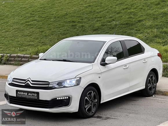 AKBAŞ'TAN 2017 CİTROEN C-ELYSEE 1.6 HDİ FEEL YENİ KASA+LED FAR