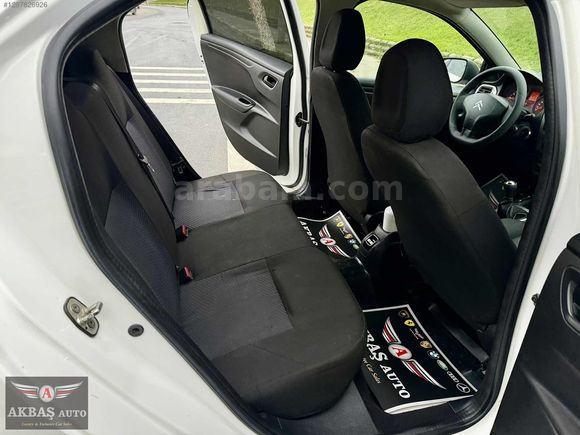 AKBAŞ'TAN 2017 CİTROEN C-ELYSEE 1.6 HDİ FEEL YENİ KASA+LED FAR