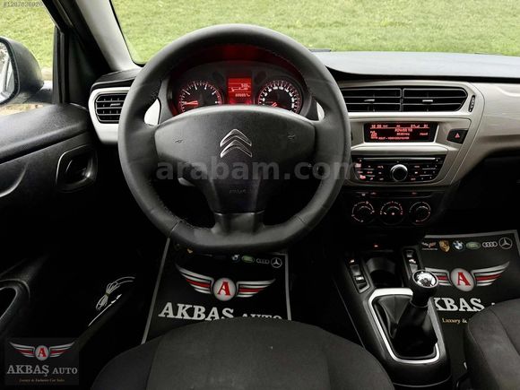 AKBAŞ'TAN 2017 CİTROEN C-ELYSEE 1.6 HDİ FEEL YENİ KASA+LED FAR