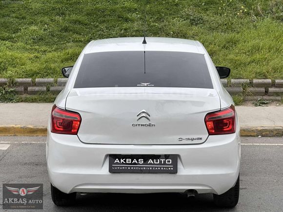 AKBAŞ'TAN 2017 CİTROEN C-ELYSEE 1.6 HDİ FEEL YENİ KASA+LED FAR