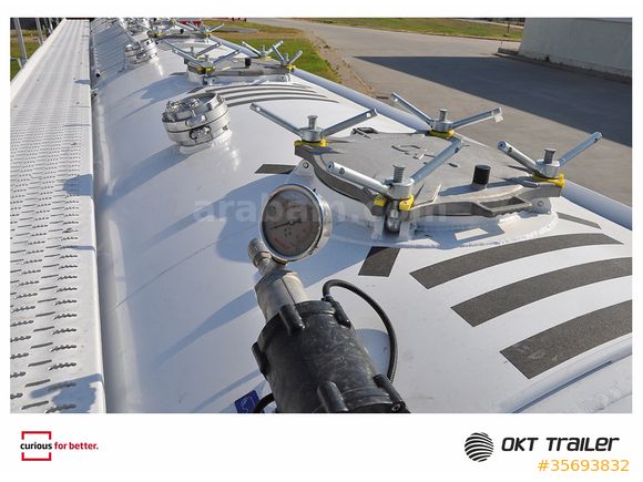 2026 OKT TRAILER/ENDÜSTRİYEL TAŞIMA İÇİN/ 60 m³ DAMPERLİ SİLOBAS