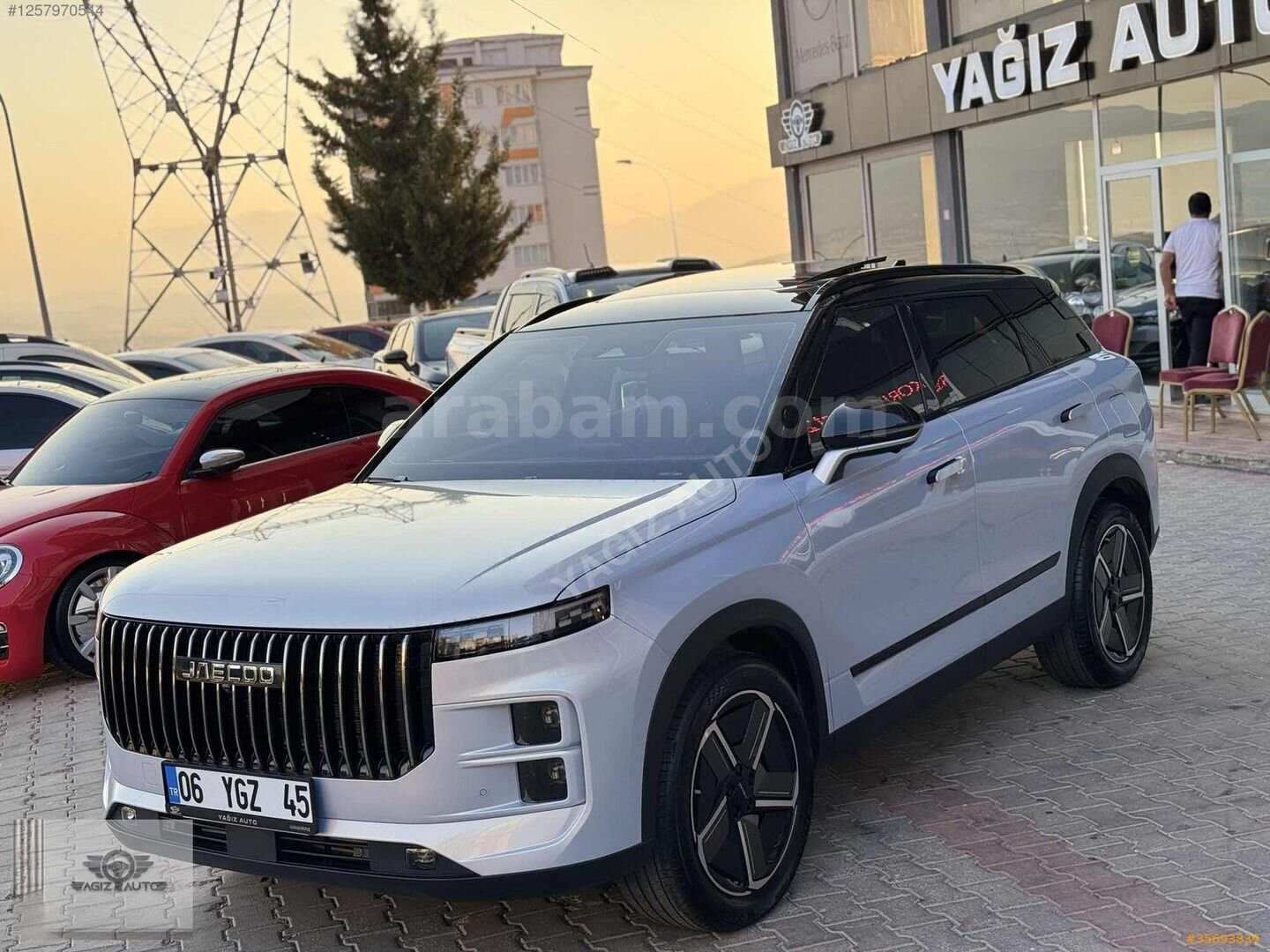 Galeriden Jaecoo J7 1.6 Revive 2024 Model Kahramanmaraş 16.000 km Gri 3