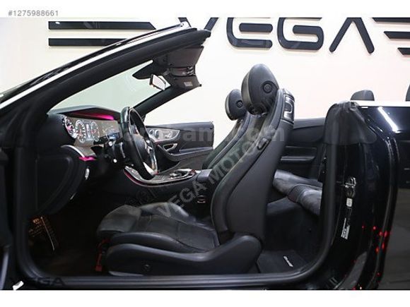 VEGA' 2017 E300 CABRİO AMG 245HP 110.000 KM E63 PACK-BURMESTER