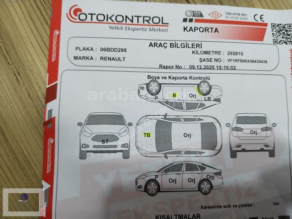 2017 MODEL MEGANE DİZEL TOUCH LED FAR OTOMATİK VİTES ORJİNAL