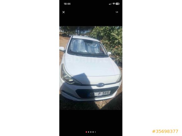 Sahibinden Hyundai i20 1.4 MPI Jump 2016 Model  207.000 km Beyaz