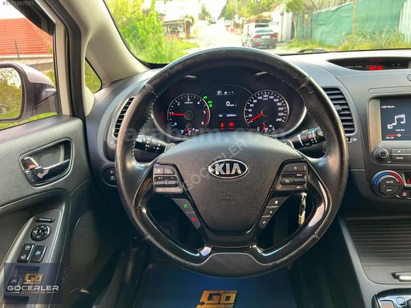 FIRSAT ARACI ! 2016 MODEL KİA CERAT0 K.ISTMA-SUNROOF-S. BAKIMLI
