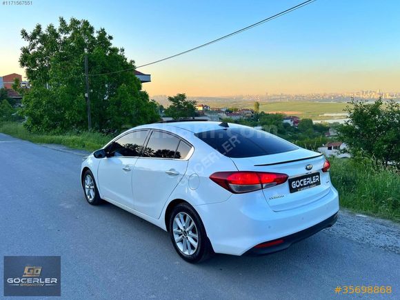 FIRSAT ARACI ! 2016 MODEL KİA CERAT0 K.ISTMA-SUNROOF-S. BAKIMLI