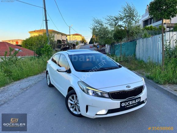 FIRSAT ARACI ! 2016 MODEL KİA CERAT0 K.ISTMA-SUNROOF-S. BAKIMLI