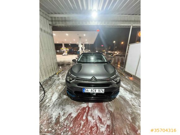 Sahibinden 2024 Eylül çıkışlı  Citroen e-C4 X Shine Bold 2023 Model 