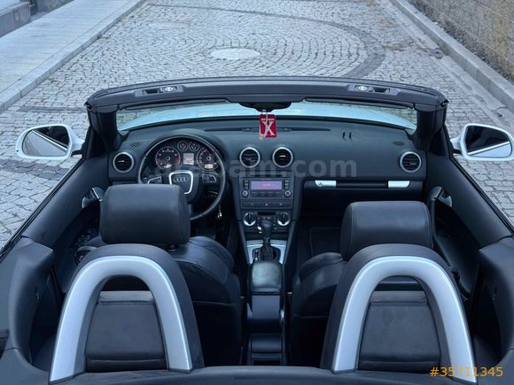 Sahibinden Audi A3 Cabrio 1.8 TFSI 2009 Model 