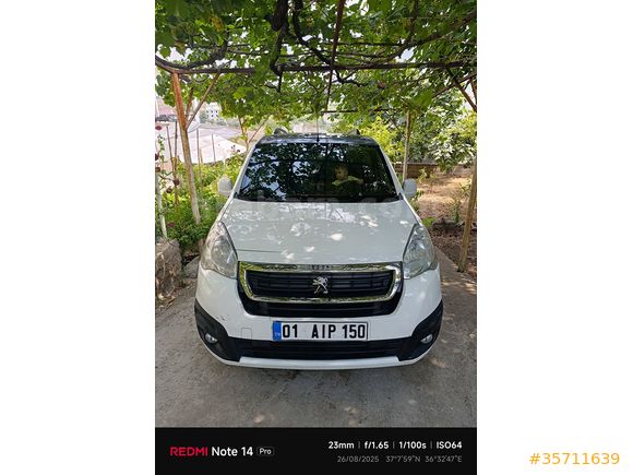 Sahibinden Peugeot Partner 1.6 BlueHD 2019 çıkışlı orjinal boyasız I Zenith 2018 Model 
