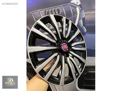 15 İNC FİAT EGEA URBAN SİYAH JANT KAPAGI TAKIMI 4LÜ SET