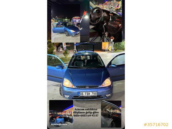 Sahibinden Ford Focus 1.6 Trend 2003 Model 