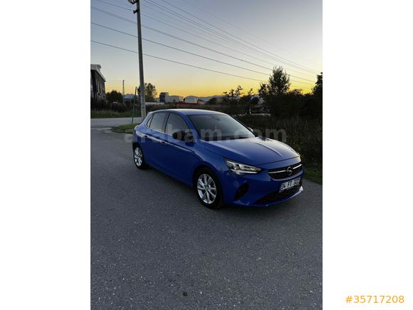 Sahibinden Opel Corsa 1.2 Turbo Elegance 2022 Model  45.500km Mavi