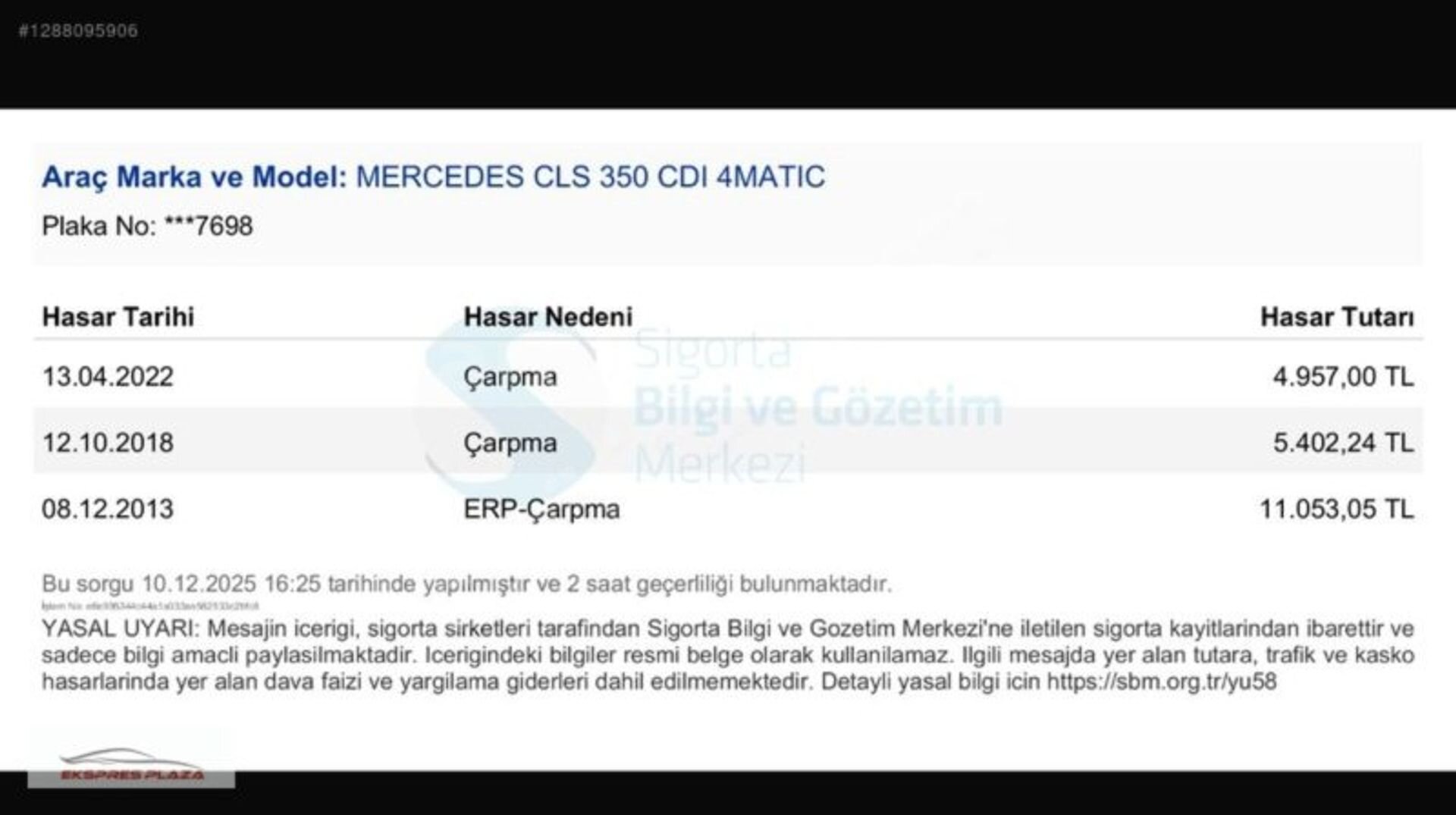 Galeriden Mercedes - Benz CLS 350 CDI AMG 2012 Model Gaziantep 243.000 km Beyaz 2