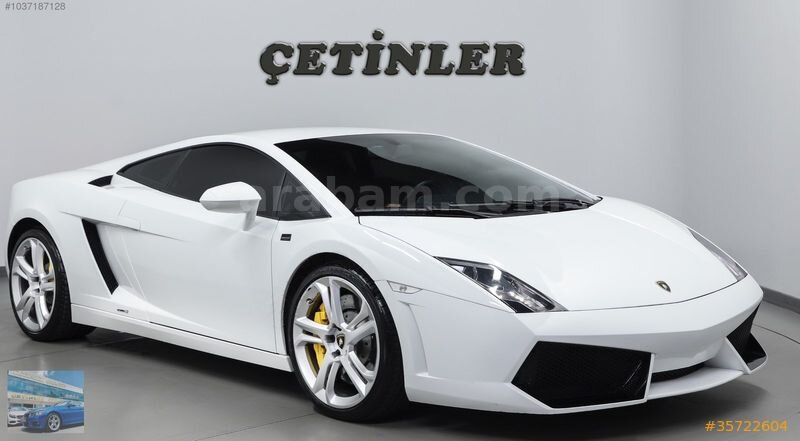 Galeriden Lamborghini Gallardo LP 560-4 2012 Model İstanbul 29.000 km Beyaz