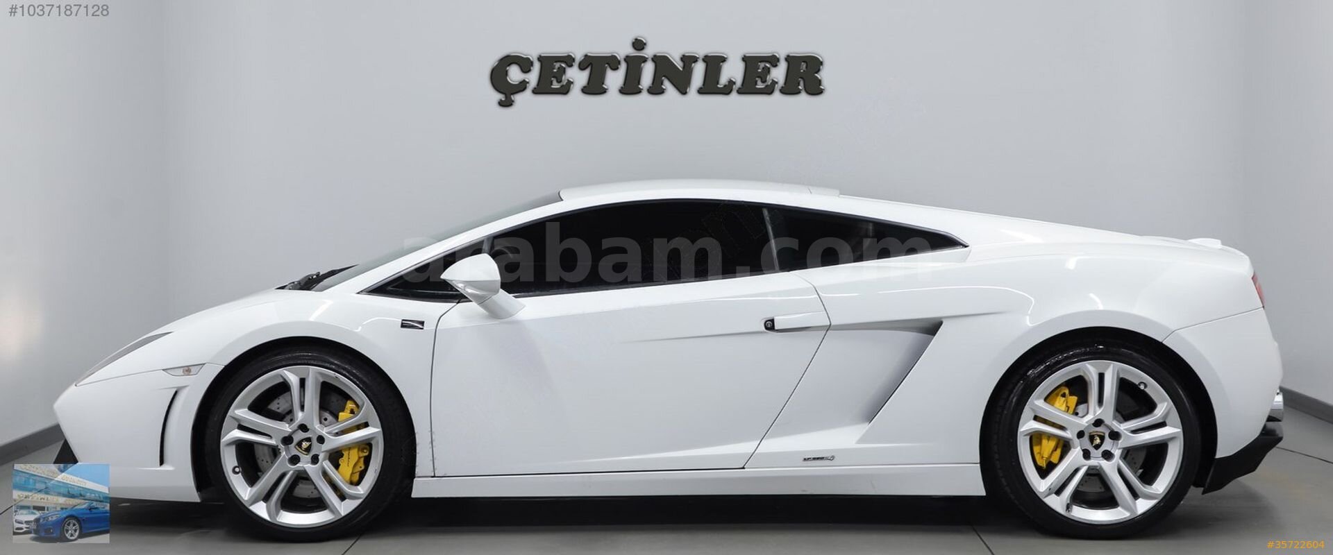 Galeriden Lamborghini Gallardo LP 560-4 2012 Model İstanbul 29.000 km Beyaz 4
