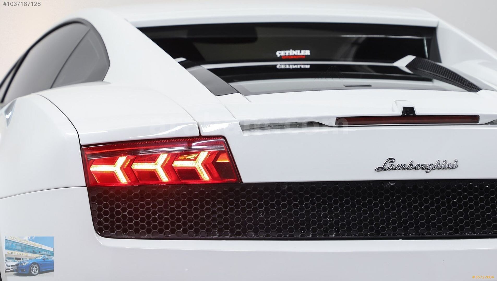 Galeriden Lamborghini Gallardo LP 560-4 2012 Model İstanbul 29.000 km Beyaz 2