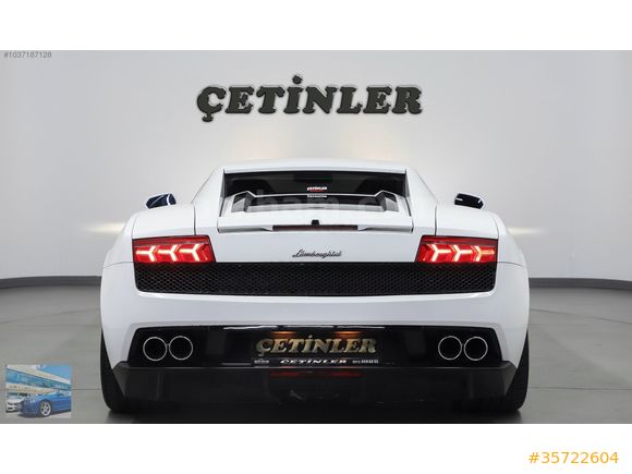 ÇETİNLER'DEN 2012 MODEL LANBORGHINI GALLARDO LP560-4