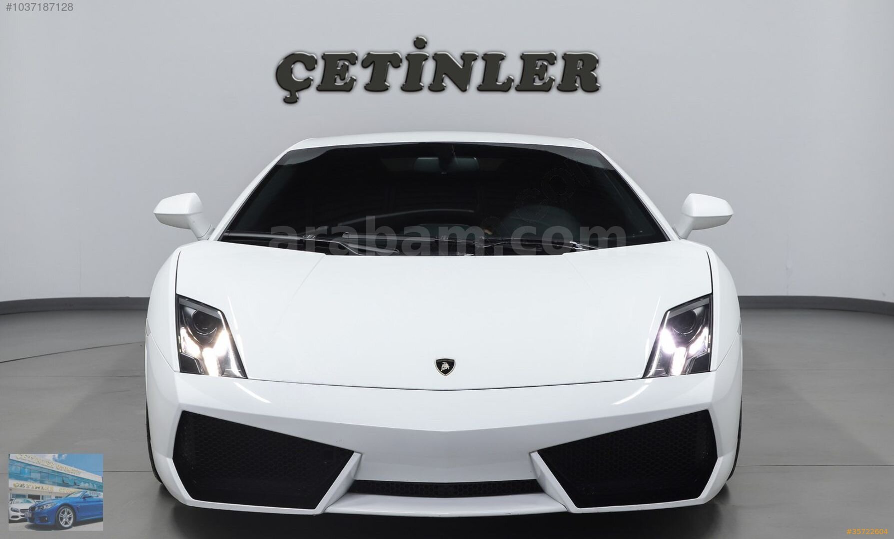 Galeriden Lamborghini Gallardo LP 560-4 2012 Model İstanbul 29.000 km Beyaz 7