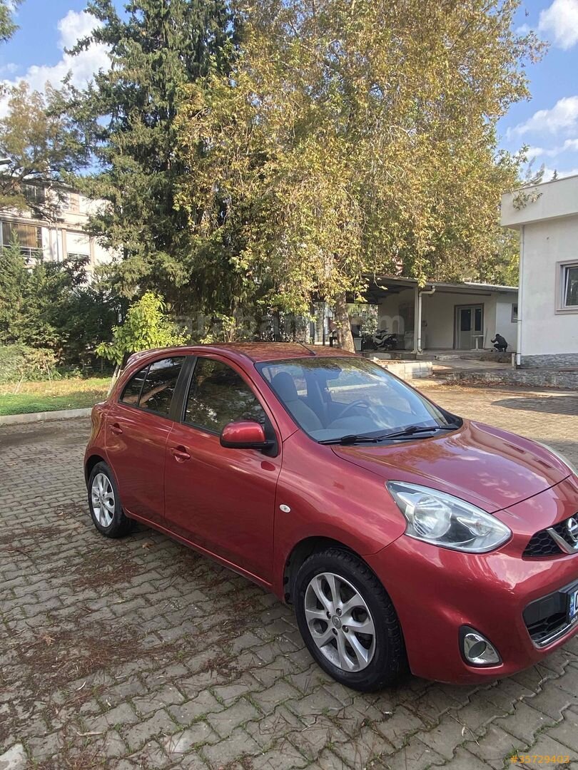 Sahibinden Nissan Micra 1.2 Match 2017 Model Antalya 77.000 km Kırmızı 2