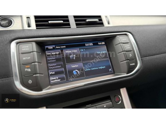 KINIK | 2012 EVOQUE HATASIZ ISITMA+CAM TAVAN KK12TKS