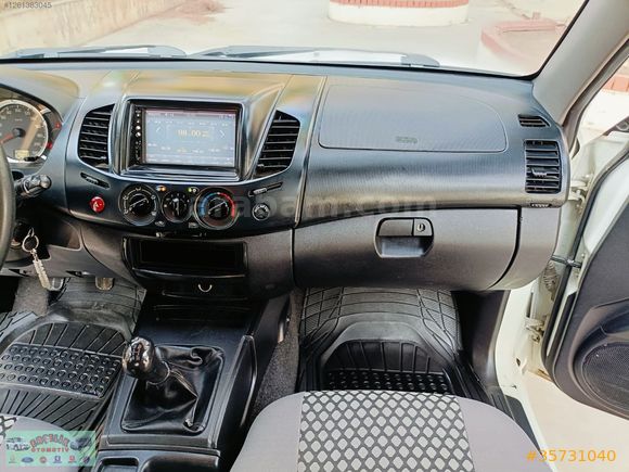 2015 MİTSUBİSHİ L200 ÇİFT KABİN 4x2 160 BİN KMDE MASRAFSIZ TEMİZ