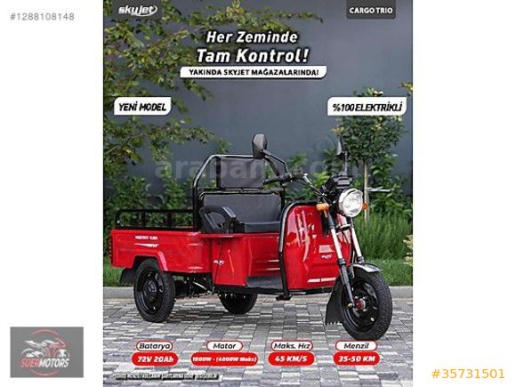 SÜER MOTORS SKYJET CARGO TRİO HEMEN TESLİM KAMPANYALI