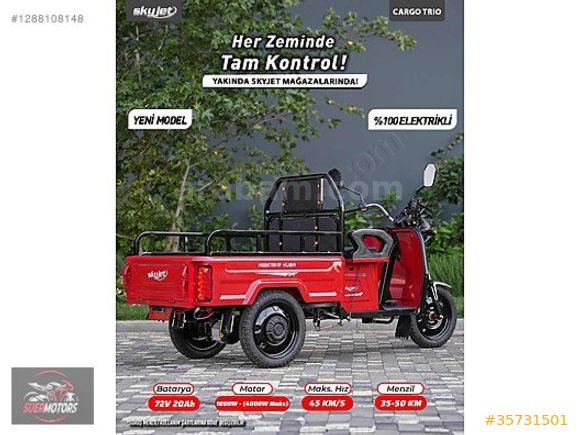 SÜER MOTORS SKYJET CARGO TRİO HEMEN TESLİM KAMPANYALI