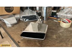 Bmw G30 Egzoz Ucu KROM Set