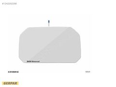 BMW GÖSTERGE PANELİ İÇİN KORUMA CAMI ORİJİNAL OEM:77525B44EA5