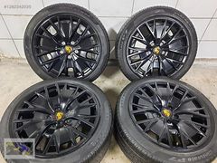 porsche taycan 20 inç orjinal on arka jant ve lastik takımı