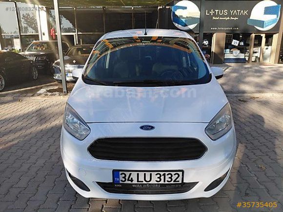 MBA MOTORS 2015 FORD COURIER OTOMOBİL RUHSATLI 150 BİN KM