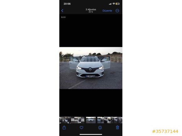 Sahibinden Renault Megane 1.3 TCe Icon 2024 Model yetişen alır acil son 3 gün 
