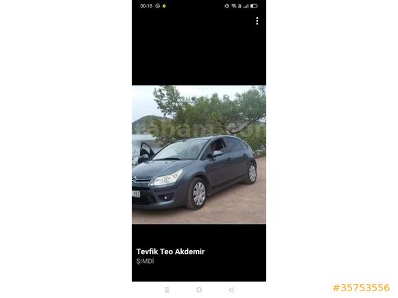 Sahibinden Citroen C4 1.6 SX PK 2009 Model