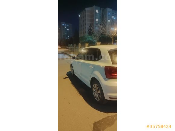 Sahibinden Volkswagen Polo 1.4 TDi Comfortline 2016 Model  250.000 km Beyaz