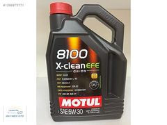 MOTUL 8100 X-CLEAN EFE 5W-30 MOTOR YAĞI 4LT BMW MERCEDES VW