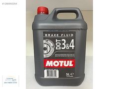 MOTUL DOT 3&4 FREN HİDROLİK YAĞI 5LT %100 SENTETİK ORJİNAL