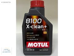 MOTUL 8100 X-CLEAN+ 5W-30 1LT MOTOR YAĞI MB BMW PORSHE VW