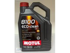 MOTUL 8100 ECO-CLEAN 0W-30 MOTOR YAĞI 5LT CHRYSLER BMW MERCEDES
