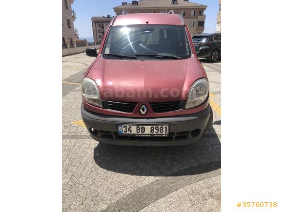 Sahibinden Renault Kangoo Multix 1.5 dCi Authentique 2005 Model  178.000 km Bordo