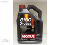 MOTUL 8100 X-CESS 5W-40 MOTOR YAĞI 5LT %100 SENTETİK ORJİNAL