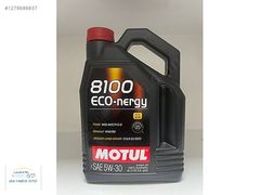 MOTUL 8100 ECO-NERGY 5W-30 MOTOR YAĞI 4 LT %100 SENTETİK ORJİNAL