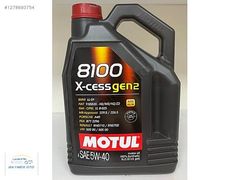 MOTUL 8100 X-CESS GEN2 5W-40 MOTOR YAĞ 5LT BMW PORSCHE