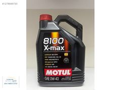 MOTUL 8100 X-MAX 0W-40 MOTOR YAĞI 5 LT %100 SENTETİK ORJİNAL